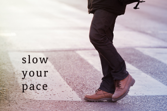 slow pace image
